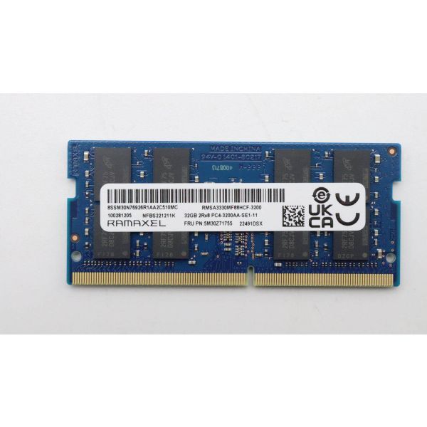 Lenovo Memory So-Dimm 32GB DDR4 3200 Ramaxel (5M30Z71755) (5M30Z71755)