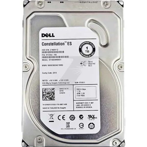 Dell 1TB 7.2K SATA 3.5" HDD (6Gbps) (0W69TH-RFB)