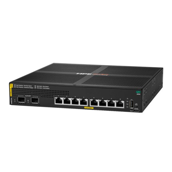 HP Aruba Networking CX 6000 8P Switch (S4R29A)