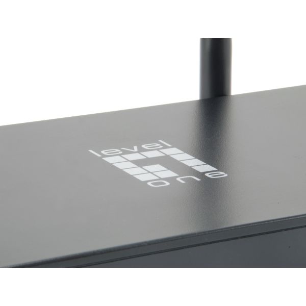 LevelOne WAP-6017 draadloos toegangspunt (WAP) 300 Mbit/s Zwart (WAP-6017)