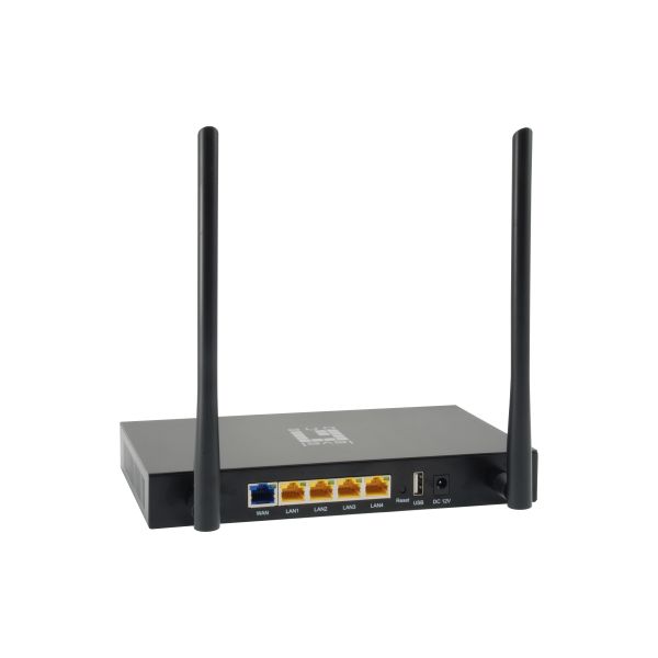 LevelOne WAP-6017 draadloos toegangspunt (WAP) 300 Mbit/s Zwart (WAP-6017)
