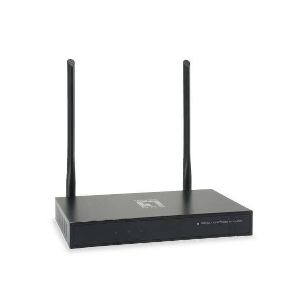 LevelOne WAP-6017 draadloos toegangspunt (WAP) 300 Mbit/s Zwart (WAP-6017)