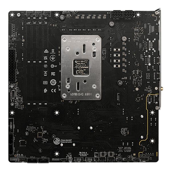 MSI B650M PROJECT ZERO moederbord AMD B650 Socket AM5 micro ATX (7E09-003R)