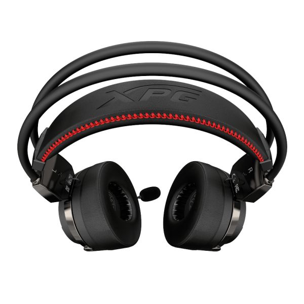 XPG PRECOG hoofdtelefoon/headset Bedraad Hoofdband Gamen USB Type-C Zwart (75260015)