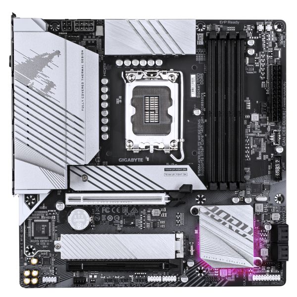 GIGABYTE B760M AORUS ELITE WIFI6E GEN5 Intel B760 LGA 1700 micro ATX (B760M ELITE WIFI6E GEN5)