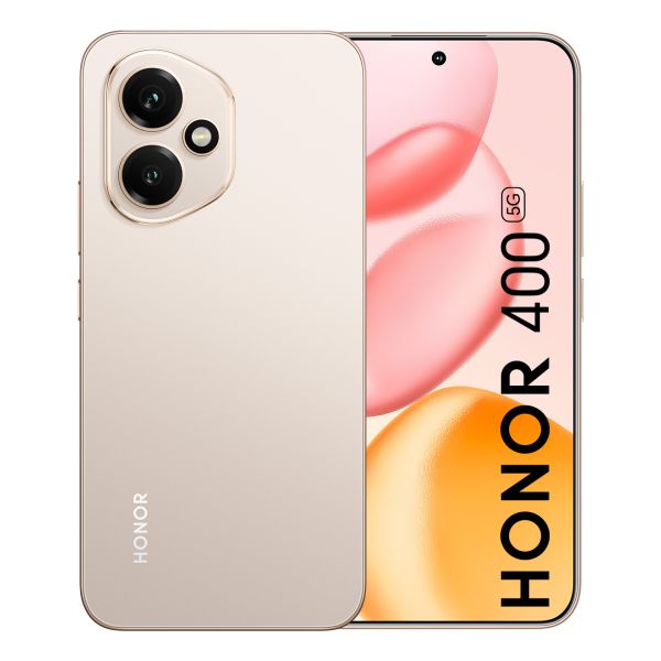 Honor 400 16,6 cm (6.55") Hybride Dual SIM MagicOS 9.0 5G USB Type-C 8 GB 512 GB 6000 mAh Goud (5109BUUV)