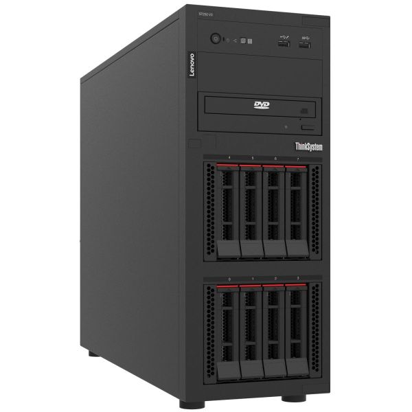 Lenovo ThinkSystem ST250 V3 - Server - Tower - 4U - 1-Weg - 1 x Xeon 6353P - RAM 32 GB - Hot-Swap 6.4 cm (2.5) (7DCEA04XEA)