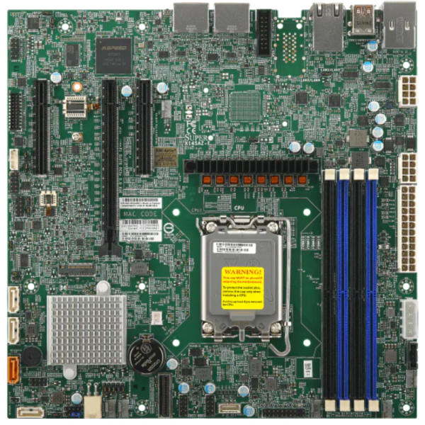 Super Micro Supermicro Mainboard MBD-X14SAE-F ATX Sockel 1851 Bulk (MBD-X14SAE-F-B) (MBD-X14SAE-F-B)