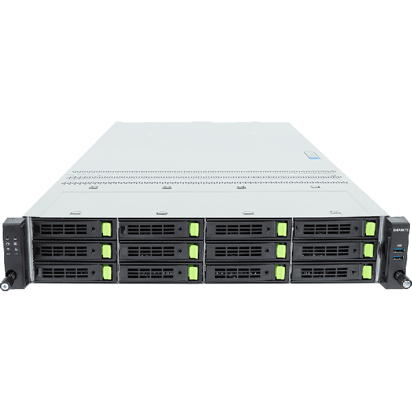 Gigabyte R284-SF0-AAL1 2U Intel 6700/6500 12x3.5/2.5 2x2700W (Speditionsversand) (6NR284SF0DR000AAL1)