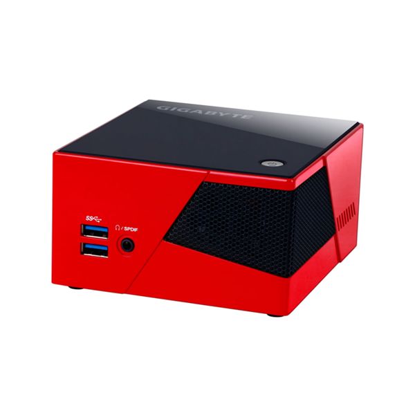 GIGABYTE GB-BXI5-4570R PC/workstation barebone Nettop Zwart, Rood (GB-BXI5-4570R)