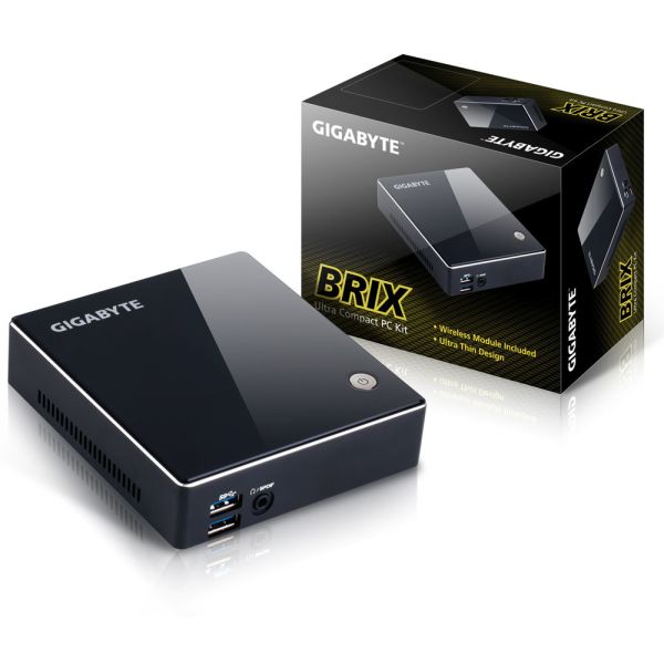 GIGABYTE Brix Nettop Zwart i7-4500U BGA 1168 1,8 GHz (GB-BXI7-4500)