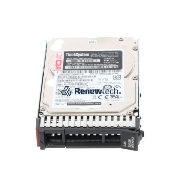 Lenovo ThinkSystem 300 GB 10K SAS 12Gb/s 2,5 Hot-Swap HDD (00YK013N) (00YK013N)