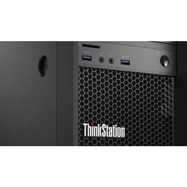 Lenovo ThinkStation P300 Intel® Core™ i7 i7-4790 4 GB DDR3-SDRAM 256 GB SSD Windows 7 Professional Tower Workstation Zwart (30AH001KGE)