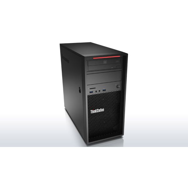 Lenovo ThinkStation P300 Intel® Core™ i7 i7-4790 4 GB DDR3-SDRAM 256 GB SSD Windows 7 Professional Tower Workstation Zwart (30AH001KGE)