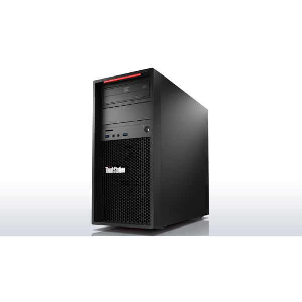 Lenovo ThinkStation P300 Intel® Core™ i7 i7-4790 4 GB DDR3-SDRAM 256 GB SSD Windows 7 Professional Tower Workstation Zwart (30AH001KGE)