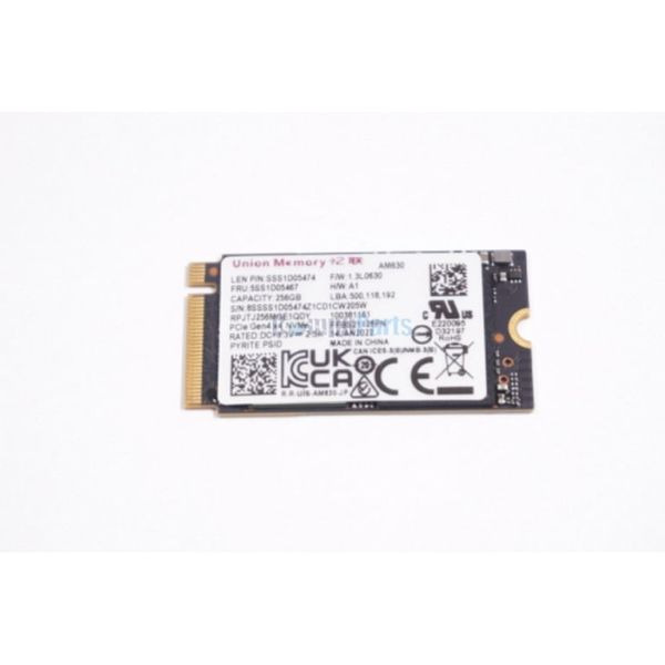 Lenovo SSD UM AM630 256G 2242 PCIe G4V x4 (5SS1D05467) (5SS1D05467)