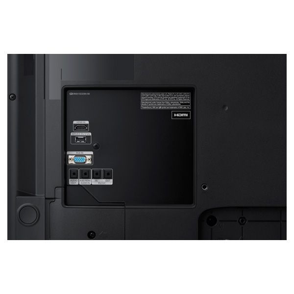 Samsung ED32C Digitale signage flatscreen 81,3 cm (32") LED 330 cd/m² WXGA Zwart (LH32EDCPLBC/EN) Samsung ED32C Digitale signage flatscreen 81,3 cm (32") LED 330 cd/m² WXGA Zwart (LH32EDCPLBC/EN)