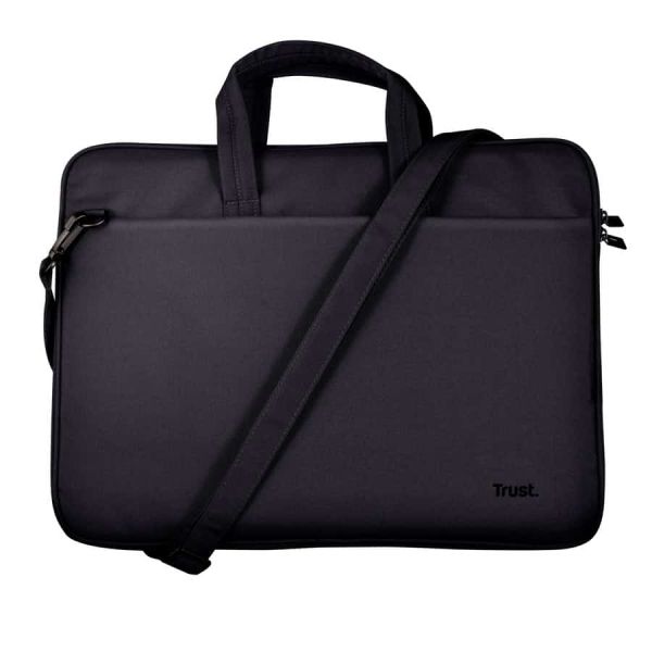 Trust Bologna 35,6 cm (14") Tas met bovensluiting Zwart (26207)