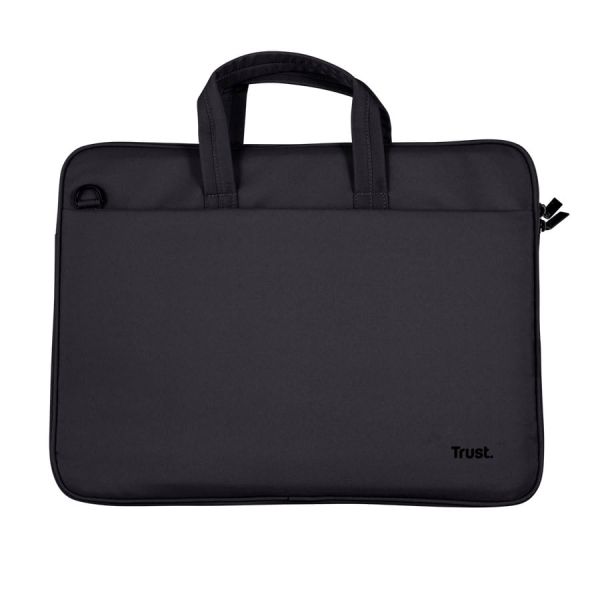 Trust Bologna 35,6 cm (14") Tas met bovensluiting Zwart (26207)