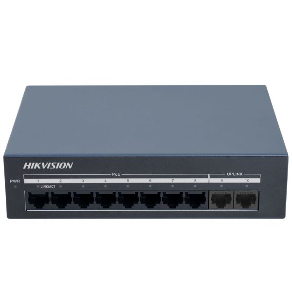 Hikvision DS-XS10-P Unmanaged PoE MCU Switch (DS-XS10-P)