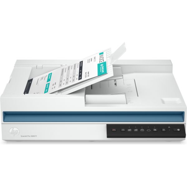 HP Scanjet Pro 3600 f1 Flatbed-/ADF-scanner 1200 x 1200 DPI A4 Wit (20G06A#B19) HP Scanjet Pro 3600 f1 Flatbed-/ADF-scanner 1200 x 1200 DPI A4 Wit (20G06A#B19)