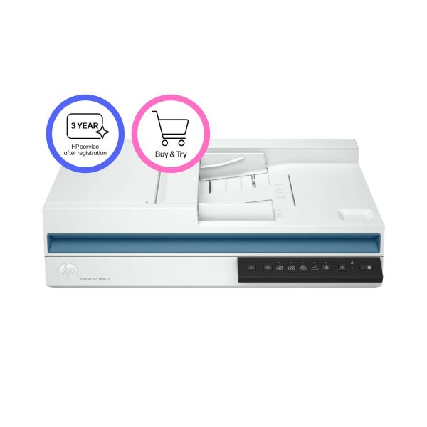 HP Scanjet Pro 3600 f1 Flatbed-/ADF-scanner 1200 x 1200 DPI A4 Wit (20G06A#B19) HP Scanjet Pro 3600 f1 Flatbed-/ADF-scanner 1200 x 1200 DPI A4 Wit (20G06A#B19)