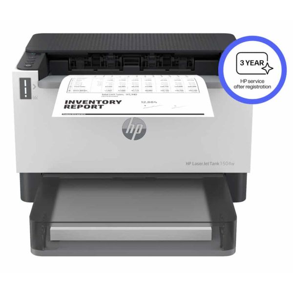 HP LaserJet Tank 1504w printer (2R7F3A#B19)