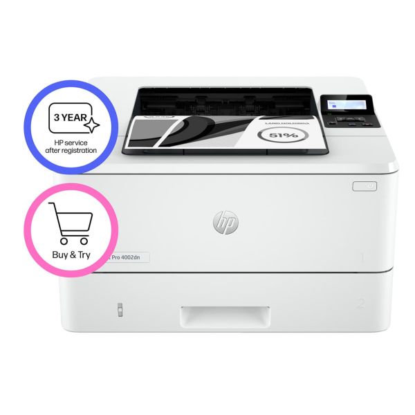 HP LaserJet Pro 4002dn printer (2Z605F#B19) 23/25 HP LaserJet Pro 4002dn printer (2Z605F#B19)