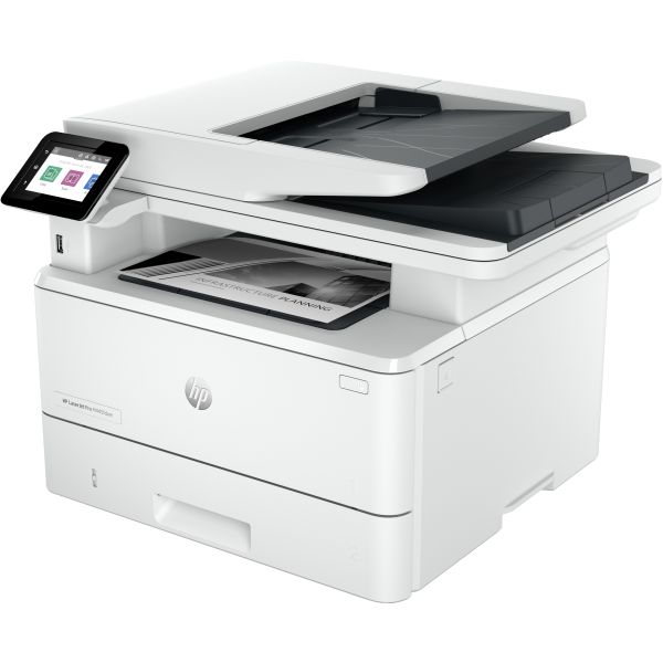 HP LaserJet Pro MFP 4102fdwe printer, Zwart-wit, Printer voor Kleine en middelgrote ondernemingen, Printen, kopiëren, scannen, faxen, Dubbelzijdig printen; Dubbelzijdig scannen; Scannen naar e-mail; USB-poort voorzijde (2Z624E#B19)