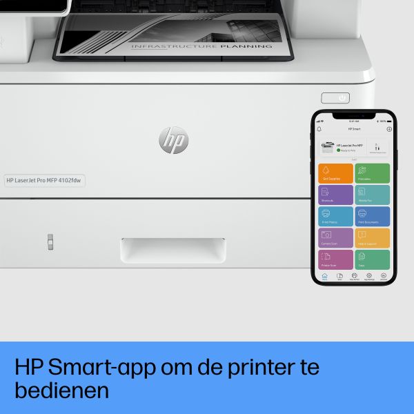 HP LaserJet Pro MFP 4102fdw printer (2Z624F#B19) HP LaserJet Pro MFP 4102fdw printer (2Z624F#B19)