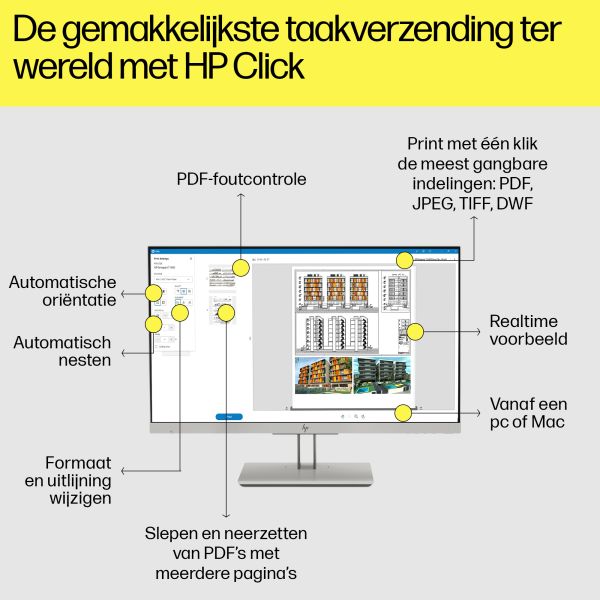 HP Designjet T1600 36-inch printer (3EK10A#B19)