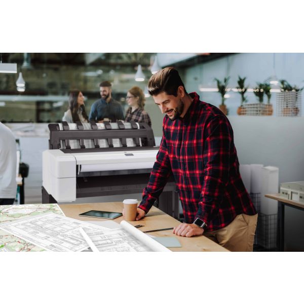 HP Designjet T1600dr 36-inch PostScript-printer (3EK13F#B19) HP Designjet T1600dr 36-inch PostScript-printer (3EK13F#B19)