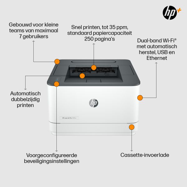 HP LaserJet Pro 3002dwe printer, Zwart-wit, Printer voor Kleine en middelgrote ondernemingen, Print, Dubbelzijdig afdrukken (3G652E#B19) HP LaserJet Pro 3002dwe printer, Zwart-wit, Printer voor Kleine en middelgrote ondernemingen, Print, Dubbelzijdig afdrukken (3G652E#B19)