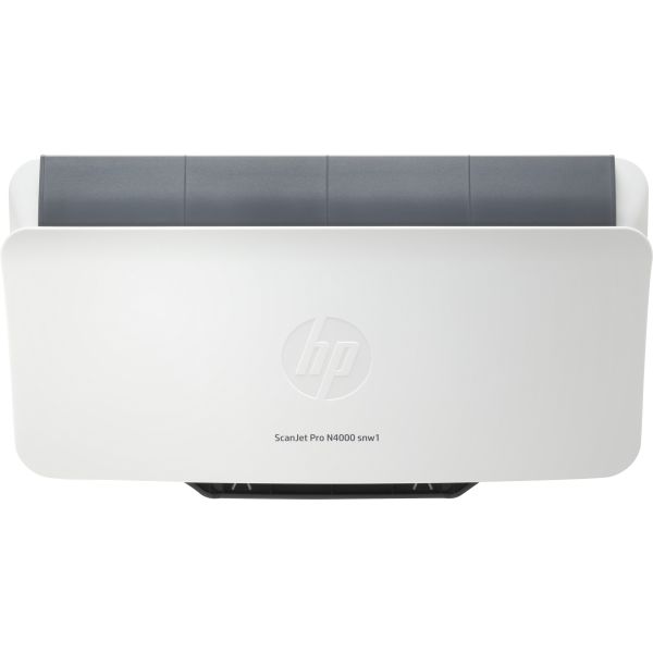 HP Scanjet Pro N4000 snw1 Sheet-feed Scanner Paginascanner 600 x 600 DPI A4 Zwart, Wit (6FW08A#B19)