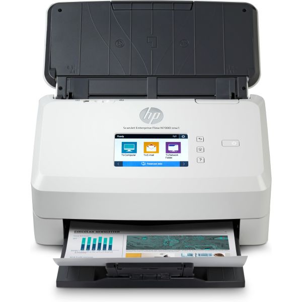 HP Scanjet Enterprise Flow N7000 Paginascanner 600 x 600 DPI A4 Wit (6FW10A#B19)