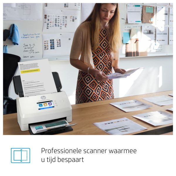 HP Scanjet Enterprise Flow N7000 Paginascanner 600 x 600 DPI A4 Wit (6FW10A#B19)