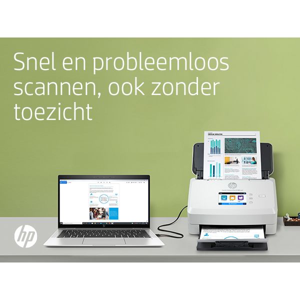 HP Scanjet Enterprise Flow N7000 Paginascanner 600 x 600 DPI A4 Wit (6FW10A#B19)