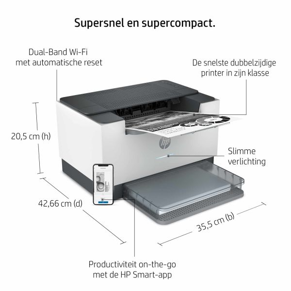 HP LaserJet M209dw printer (6GW62F#B19)