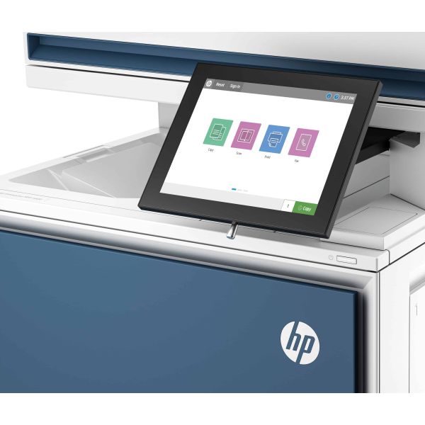 HP Color LaserJet Enterprise MFP 5800f printer, Printen, kopiëren, scannen, faxen, Automatische documentinvoer; optionele high-capacity laden; Touchscreen; TerraJet-cartridge (6QN30A#B19) HP Color LaserJet Enterprise MFP 5800f printer, Printen, kopiëren, scannen, faxen, Automatische documentinvoer; optionele high-capacity laden; Touchscreen; TerraJet-cartridge (6QN30A#B19)
