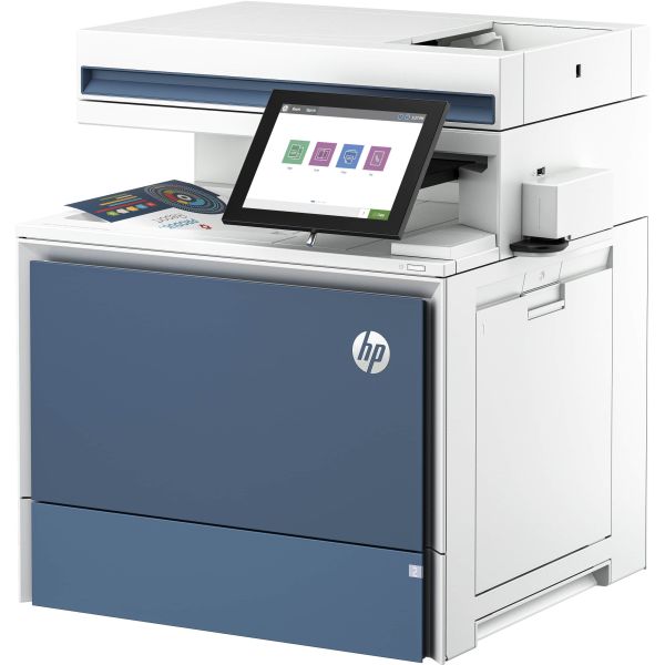 HP Color LaserJet Enterprise MFP 5800f printer, Printen, kopiëren, scannen, faxen, Automatische documentinvoer; optionele high-capacity laden; Touchscreen; TerraJet-cartridge (6QN30A#B19) HP Color LaserJet Enterprise MFP 5800f printer, Printen, kopiëren, scannen, faxen, Automatische documentinvoer; optionele high-capacity laden; Touchscreen; TerraJet-cartridge (6QN30A#B19)
