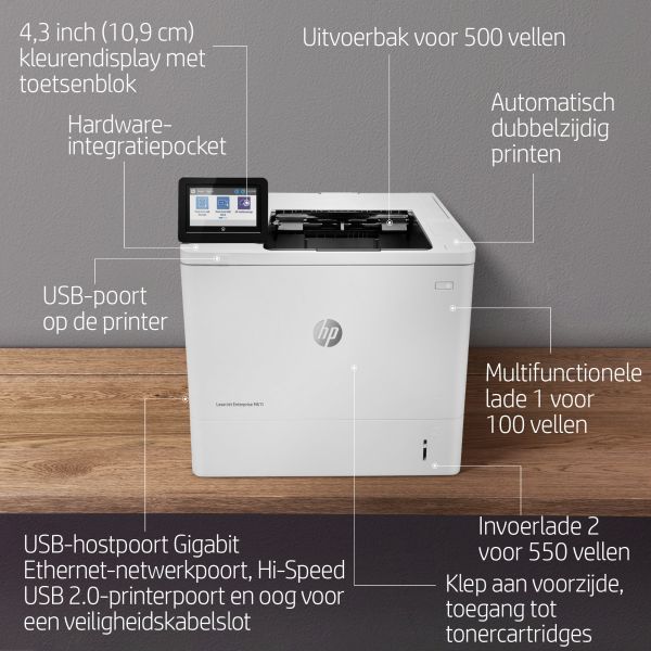 HP LaserJet Enterprise M611dn (7PS84A#B19)