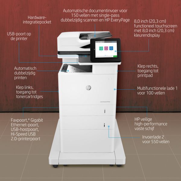 HP LaserJet Enterprise MFP M635fht (7PS98A#B19)