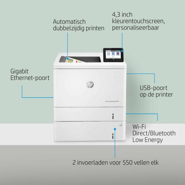HP Color LaserJet Enterprise M555x (7ZU79A#B19) 1/1 HP Color LaserJet Enterprise M555x (7ZU79A#B19)