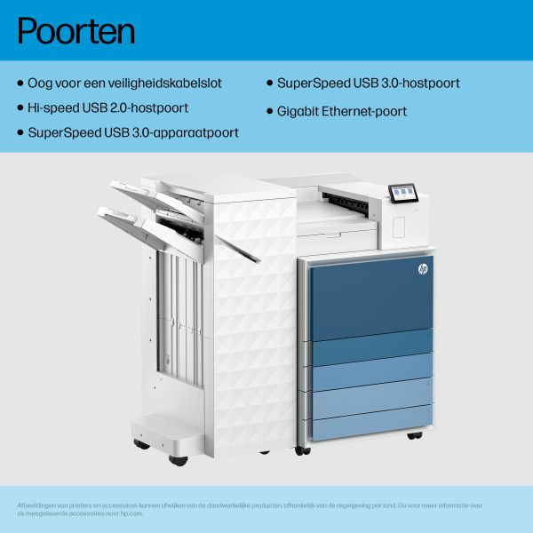 HP LaserJet Enterprise 8501x+ Zwart-wit Printer (AQ1E4A#B19)