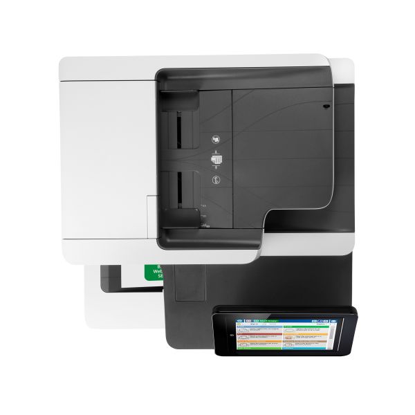 HP Color LaserJet Enterprise MFP M577dn, Kleur, Printer voor Bedrijf, Printen, kopiëren, scannen, Invoer voor 100 vel; Printen via de USB-poort aan voorzijde; Scannen naar e-mail/pdf; Dubbelzijdig printen (B5L46A#B19)
