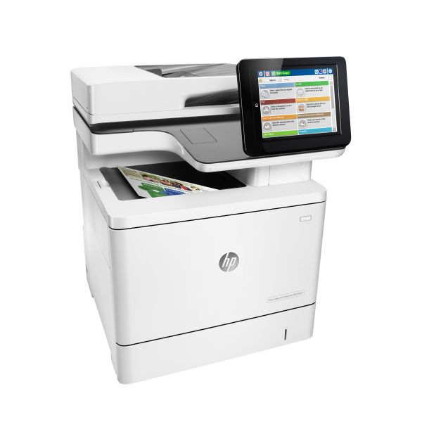 HP Color LaserJet Enterprise MFP M577dn, Kleur, Printer voor Bedrijf, Printen, kopiëren, scannen, Invoer voor 100 vel; Printen via de USB-poort aan voorzijde; Scannen naar e-mail/pdf; Dubbelzijdig printen (B5L46A#B19)