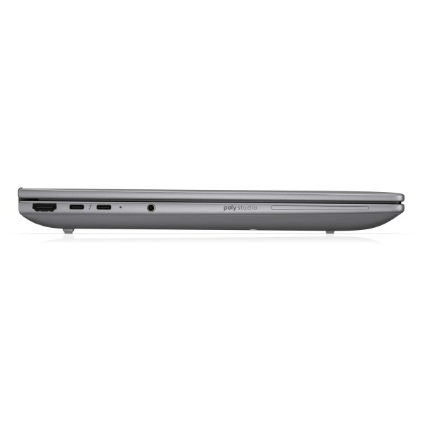 HP ZBook 8 G2i Wolf Pro Security Edition Copilot+ PC Intel Core Ultra 7 356H Mobiel werkstation 35,6 cm (14") WQXGA 32 GB DDR5-SDRAM 1 TB SSD NVIDIA RTX PRO 500 Blackwell Wi-Fi 7 (802.11be) Windows 11 Pro AI Workstation, AI PC Zilver QWERTY (DN7T8ET#ABH)
