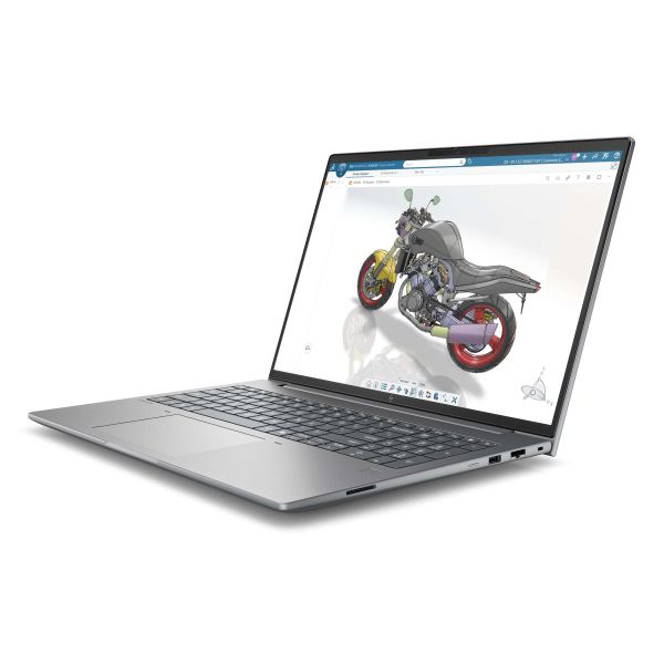 HP Zbook X G2i Wolf Pro Security Edition Copilot+ PC Intel Core Ultra 7 356H Mobiel werkstation 40,6 cm (16") WUXGA 32 GB DDR5-SDRAM 1 TB SSD NVIDIA RTX PRO 2000 Blackwell Wi-Fi 7 (802.11be) Windows 11 Pro AI Workstation, AI PC Zilver (DN7U5ET#ABH)