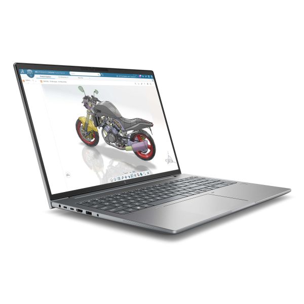 HP Zbook X G2i Wolf Pro Security Edition Copilot+ PC Intel Core Ultra 7 356H Mobiel werkstation 40,6 cm (16") WUXGA 32 GB DDR5-SDRAM 1 TB SSD NVIDIA RTX PRO 2000 Blackwell Wi-Fi 7 (802.11be) Windows 11 Pro AI Workstation, AI PC Zilver (DN7U5ET#ABH)