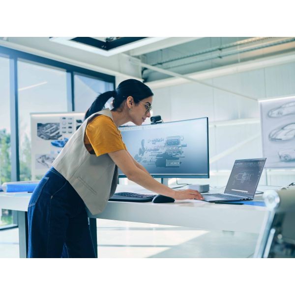 HP ZBook 8 G2i Wolf Pro Security Edition Copilot+ PC Intel Core Ultra 7 356H Mobiel werkstation 40,6 cm (16") WUXGA 32 GB DDR5-SDRAM 1 TB SSD NVIDIA RTX PRO 500 Blackwell Wi-Fi 7 (802.11be) Windows 11 Pro AI Workstation, AI PC Zilver (DN8J1ET#ABH)